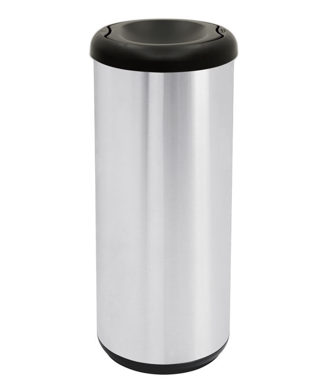 Bote Acero Tapa Polipropileno