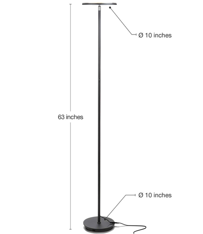 lámpara led para escritorio para el cuidado de la vista