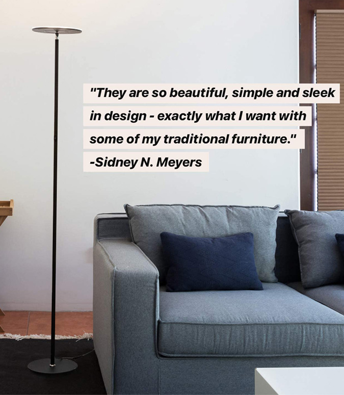 lámpara led para escritorio para el cuidado de la vista