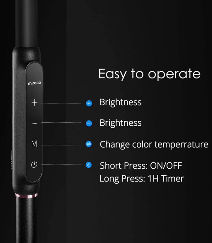 lámpara led  para escritorio 