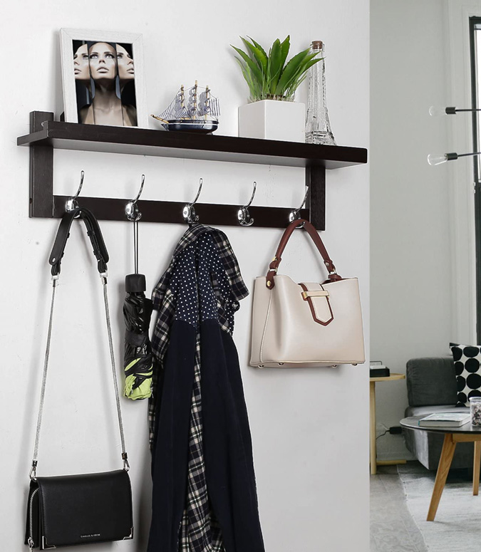 Coat Rack Percheros De Pared Originales Amazon Estante Percheros