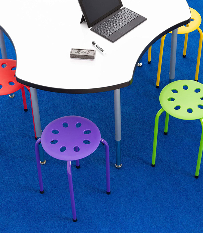 Banco Apilable Para oficinas y Escuelas