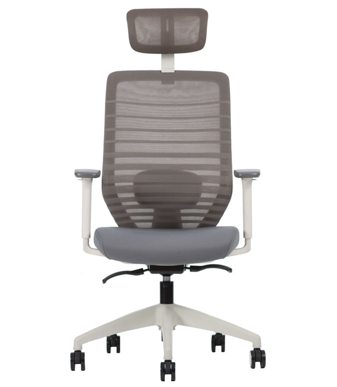 Silla Delta Cabecera Gris