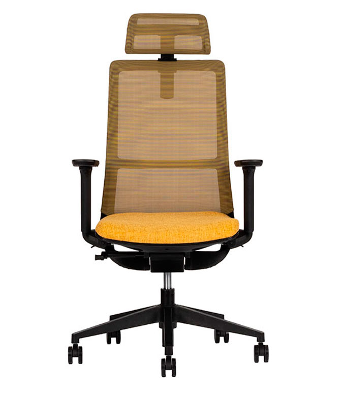 Silla Ejecutiva Sense Black Alto 