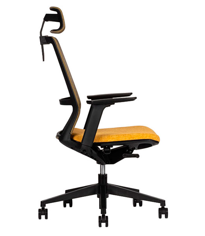 Silla Ejecutiva Sense Black Alto 