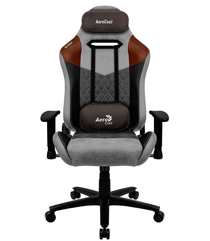 Silla Gamer Aerocool Duke Tan Grey