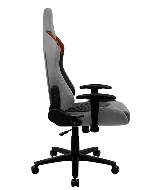 Silla Gamer Aerocool Duke Tan Grey