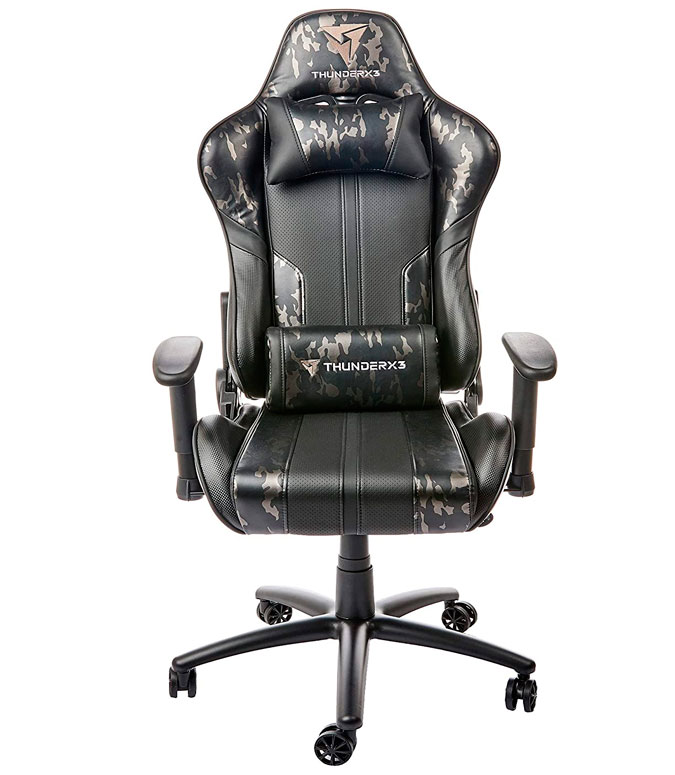 Silla Gamer Thunder X3 Black Hawk